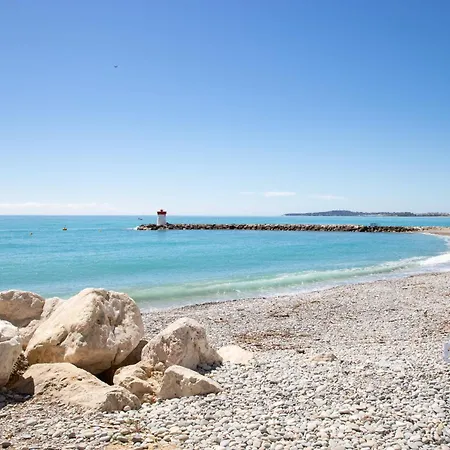 Marina Baie Des Anges Ducal Sea View Ac Daire
