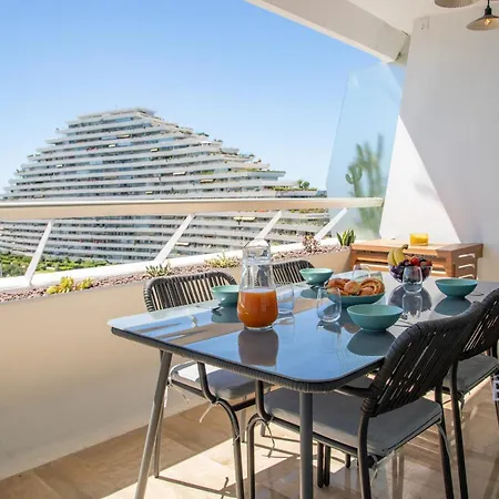 Marina Baie Des Anges Ducal Sea View Ac Daire Villeneuve-Loubet